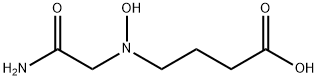 4-((2-amino-2-oxoethyl)(hydroxy)amino)butanoic acid structure