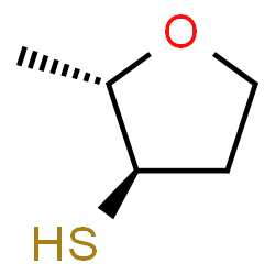 methyltetrahydrofuranthiol,(E)-2-methyl-3-tetrahydrofuranthiol结构式