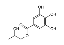 2-hydroxypropyl 3,4,5-trihydroxybenzoate Structure