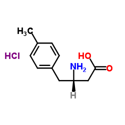 (S)-3-氨基-4-(4-甲基苯基)丁酸盐酸盐图片