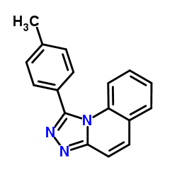 1-p-Tolyl-[1,2,4]triazolo[4,3-a]quinoline结构式