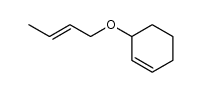 3-(but-2-en-1-yloxy)cyclohex-1-ene Structure