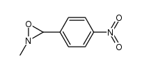 2-methyl-3-p-nitrophenyloxaziridine Structure