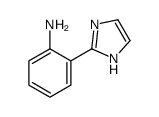 Benzenamine,2-(1H-imidazol-2-yl)- Structure