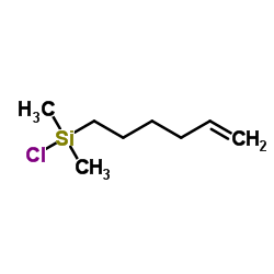 Chloro(5-hexen-1-yl)dimethylsilane Structure