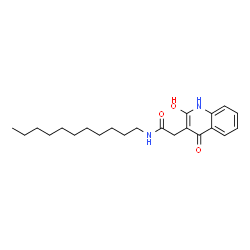 2-(4-hydroxy-2-oxo-1,2-dihydroquinolin-3-yl)-N-undecylacetamide picture