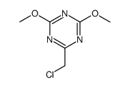 2-chloromethyl-4,6-dimethoxy-[1,3,5]triazine结构式