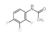 Acetamide,N-(3-chloro-2,4-difluorophenyl)- Structure