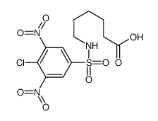 6-[(4-chloro-3,5-dinitrophenyl)sulfonylamino]hexanoic acid结构式