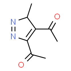 Ethanone, 1,1-(3-methyl-3H-pyrazole-4,5-diyl)bis- (9CI)结构式