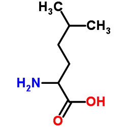5-甲基-DL-正亮氨酸结构式