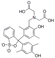 Semimethylxylenol blue结构式