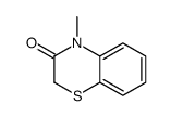 4-methyl-1,4-benzothiazin-3-one结构式