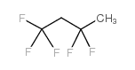 1,1,1,3,3-Pentafluorobutane Structure