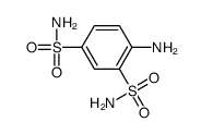 4-aminobenzene-1,3-disulfonamide Structure