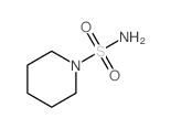 哌啶-1-磺酰胺结构式