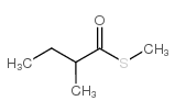 2-甲基硫代丁酸甲酯结构式