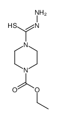 ethyl 4-(aminocarbamothioyl)piperazine-1-carboxylate Structure