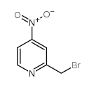 2-(bromomethyl)-4-nitropyridine Structure
