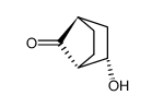 endo-2-Hydroxy-bicyclo[2.2.1]heptan-7-on Structure