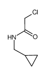 2-chloro-N-(cyclopropylmethyl)acetamide structure