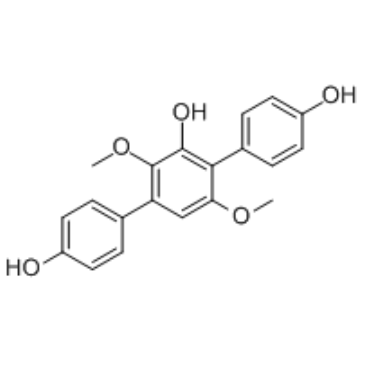 Terphenyllin结构式