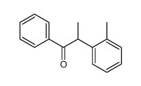 2-(2-methylphenyl)-1-phenylpropan-1-one Structure