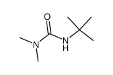 N-tert.-Butyl-N',N'-dimethyl-harnstoff Structure