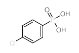 Phosphonic acid,P-(4-chlorophenyl)- Structure