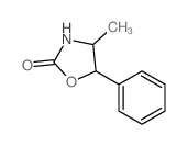 2-Oxazolidinone,4-methyl-5-phenyl-结构式