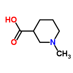 1-甲基哌啶-3-羧酸结构式