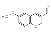 6-甲氧基-2H-苯并吡喃-3-甲醛结构式