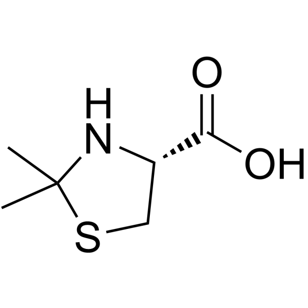 (4R)-2,2-二甲基-4-噻唑烷甲酸图片