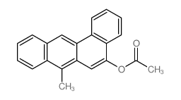 (7-methylbenzo[a]anthracen-5-yl) acetate结构式