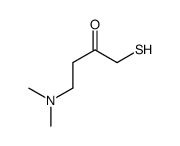 4-(dimethylamino)-1-sulfanylbutan-2-one结构式