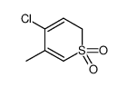 4-chloro-5-methyl-2H-thiopyran 1,1-dioxide Structure