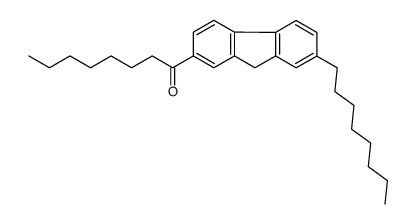 1-(7-octyl-9H-fluoren-2-yl)octan-1-one结构式