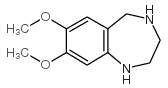 7,8-二甲氧基-2,3,4,5-四氢-1H-苯并[e][1,4]二氮杂卓结构式