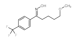 1-Pentanone-5-methoxy-1-[4-(trifluoromethyl)phenyl]-oxime structure