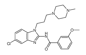 N-{5-chloro-1-[3-(4-methyl-piperazin-1-yl)-propyl]-1H-benzoimidazol-2-yl}-3-methoxy-benzamide Structure