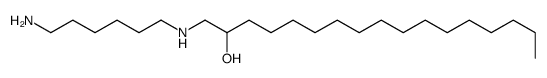 1-(6-aminohexylamino)heptadecan-2-ol Structure