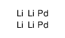 lithium,palladium (6:5) Structure
