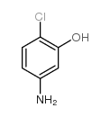 2-氯-5-氨基苯酚结构式
