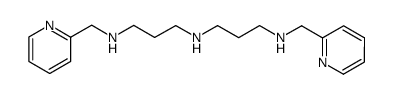 N-pyridin-2-ylmethyl-N'-{3-[(pyridin-2-ylmethyl)amino]propyl}propane-1,3-diamine结构式