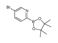 5-溴吡啶-2-硼酸频哪醇酯结构式
