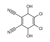 2,3-dichloro-5,6-dicyano-p-hydroquinone结构式