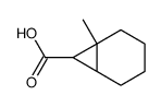 Bicyclo[4.1.0]heptane-7-carboxylic acid, 1-methyl- (9CI) Structure