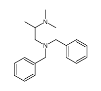 N,N-dibenzyl-N',N'-dimethyl-1,2-propanediamine结构式