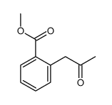 methyl 2-(2-oxopropyl)benzoate结构式