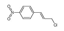 (E)-1-(3-chloroprop-1-en-1-yl)-4-nitrobenzene结构式